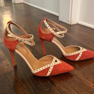 Napoleoni Italian made 4” ankle strap heal